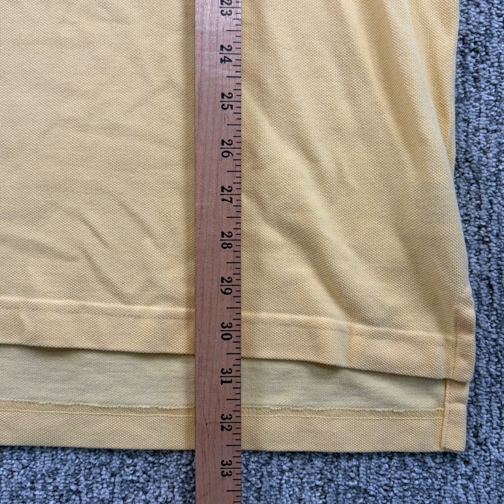 Lot of 2 Brooks Brothers Polo Shirt Mens XL Yellow White Cotton Original Fit - Picture 8 of 14